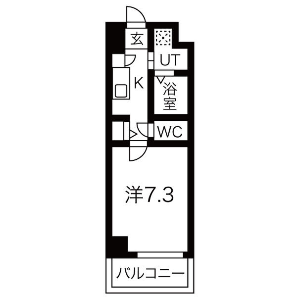 エンゼルハイム東町の間取り