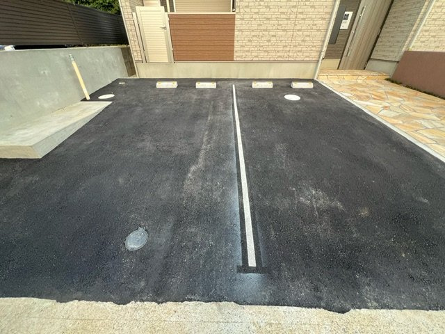 レジーナ北野田の駐車場