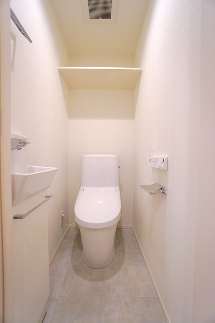 ＡＧＲＡＴＩＯ　ＴＥＲＲＡＣＥ　恵比寿（アグレシオ　テラス　恵比寿）のトイレ|※写真は同タイプ住戸です。