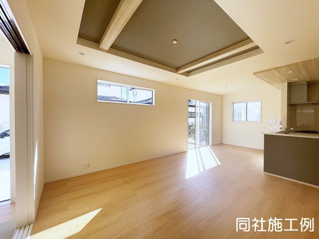新築戸建・新築建売　安達郡大玉村大山行屋　大山小・大玉中の居間・リビング