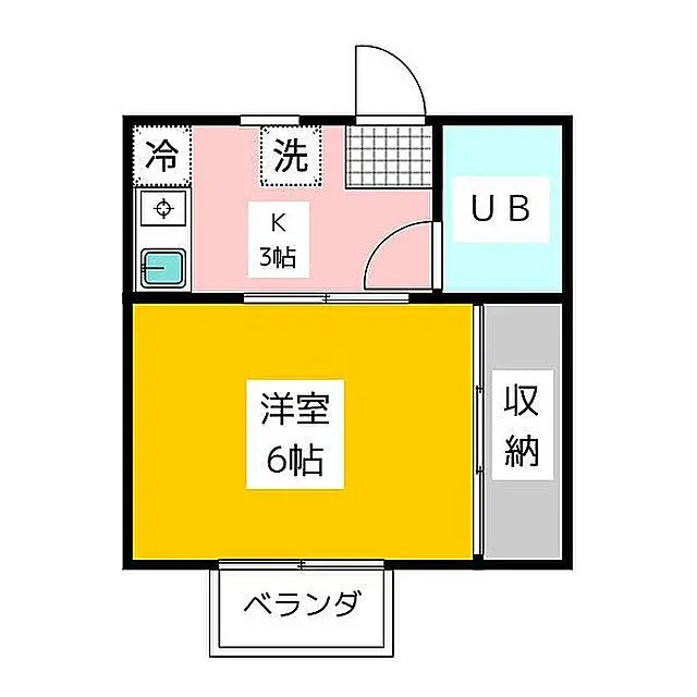 アネックス柳沢の間取り