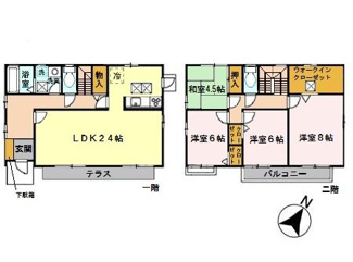 【間取り】 | 星野貸家　Ｃ/Ｅ/Ｆ