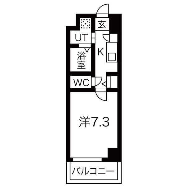 エンゼルハイム東町の間取り