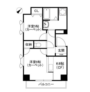 【間取り】 | 宮元町齋藤ビルⅡ 