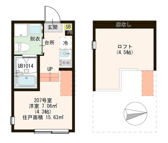 【間取り】 | ラブリエSIX