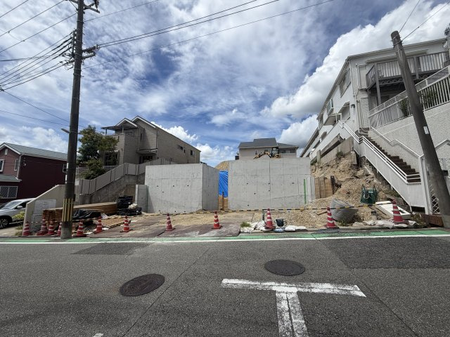 【ヴィレッタの杜】新甲陽町Ｉ　土地の前面道路含む現地写真|前面道路含む現地写真です
