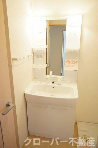 プラージュⅡの洗面所