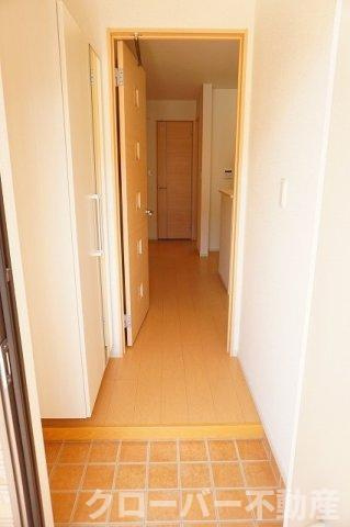 プラージュⅡの玄関