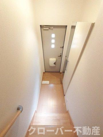 ハピネスⅢの玄関