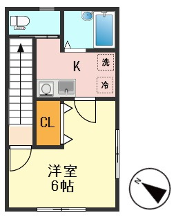 AZEST-RENT柴又の間取り