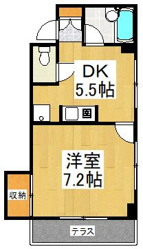 エクセル毛利の間取り