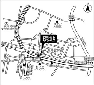 【地図】 | プライムアーバン麻布十番