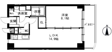 ステラ田中町の間取り