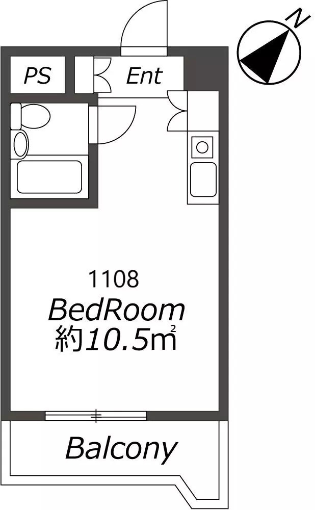 AP1286 メゾン・ド・ミラージュの間取り|




