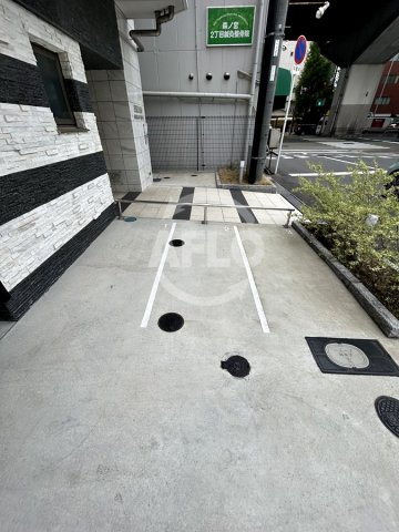 エスリード大阪城クローグのその他共用部分|エスリード大阪城クローグ　バイク置き場