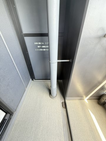 シティタワー大阪本町のバルコニー