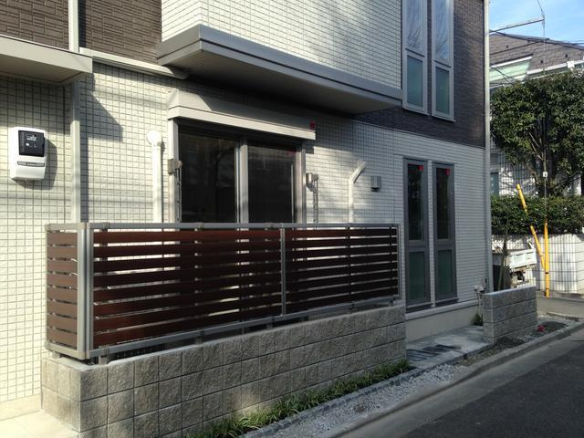 テウス桜新町のバルコニー