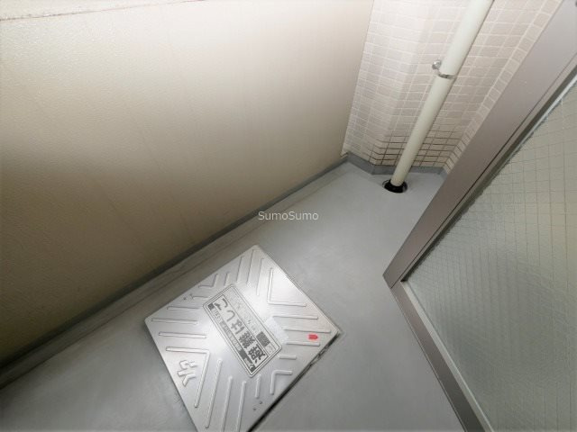 ORYZA肥後橋のバルコニー