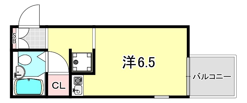 ダイドーメゾン神戸の間取り