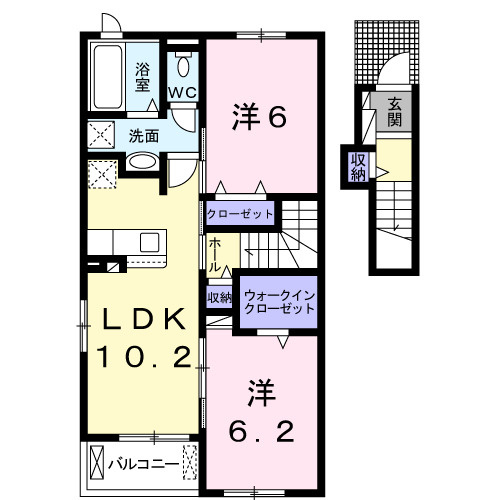 フォレストヴィラの間取り