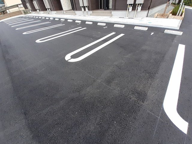 ハウオリエルアの駐車場