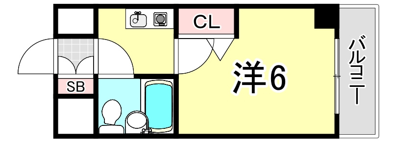 エスリード西宮の間取り