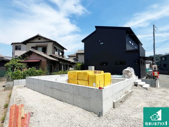 姫路市広畑区西蒲田　第19期　新築一戸建ての外観|現在建築中！落ち着いた街並みで新生活を始めることが出来そう！周辺の物件も併せてご紹介させて頂きます！