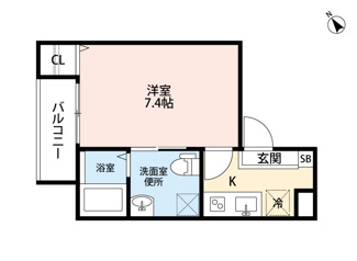 【間取り】 | エスポワール露橋