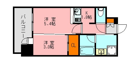 【間取り】 | エンクレスト博多駅前ART　★プライスホームなら仲介手数料が割引価格です★