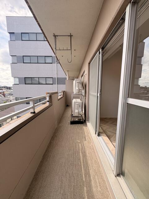 目黒パークスクエアのバルコニー