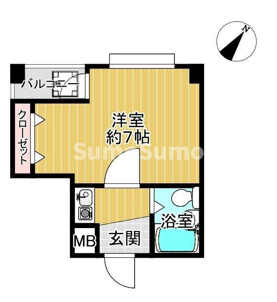 ザ・シティ御影の間取り