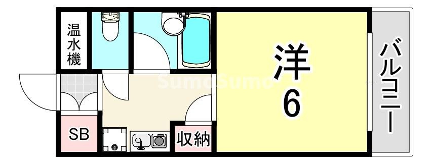 ソレイユ武庫川 (南武庫之荘)の間取り
