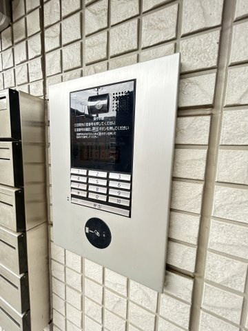 神戸市灘区天城通１丁目のアパートのセキュリティ