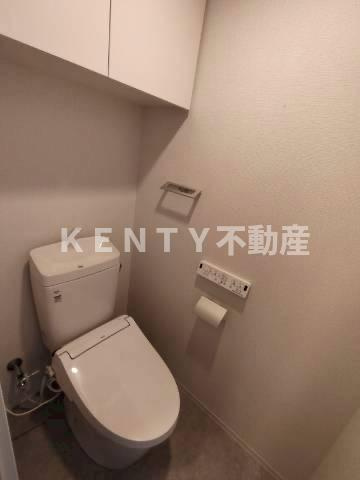 【トイレ】 | Ｇａｒｄｅｎ　Ｘａｖｉｓ南蒲田 | 落ち着いたトイレです