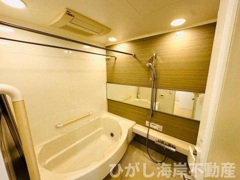 リストレジデンス茅ヶ崎海岸の浴室|浴室乾燥機付きユニットバス