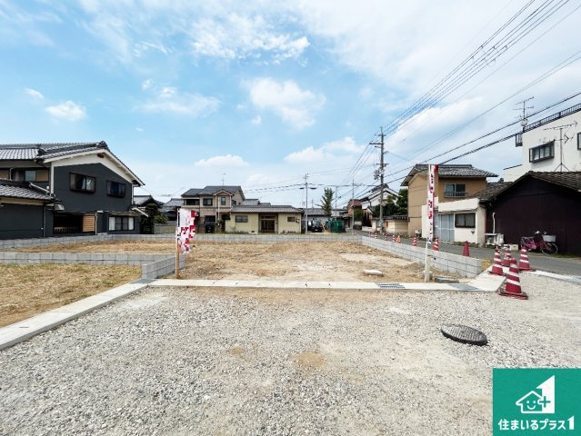 ●5(土)6(日)現地案内可能！　天理市檜垣町　新築一戸建ての外観|現在の進捗状況です！順調に作業進行中、完成が待ち遠しいです！詳細の間取り等、お気軽にお問い合わせください！