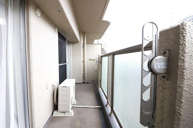 シティコーポ道頓堀のバルコニー