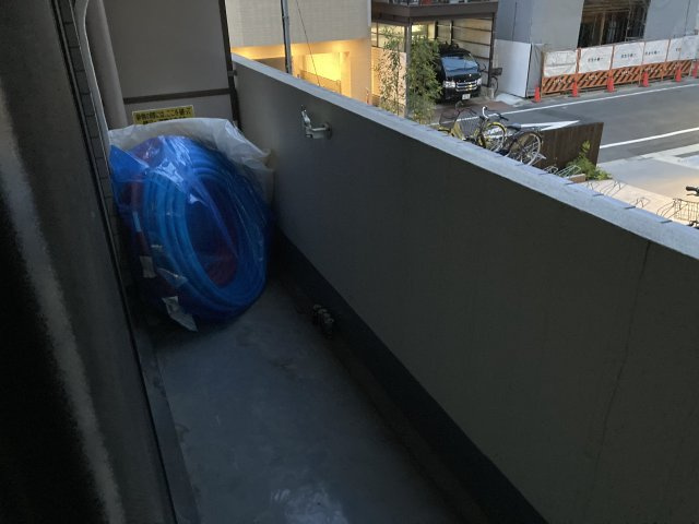 ジュネスコートのバルコニー