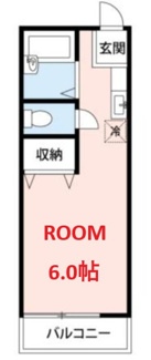 【間取り】 | 坂の上ハイツ