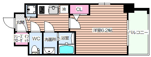 【間取り】 | アドバンス西梅田ビオス