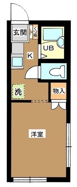 都立大テラスの間取り|間取り