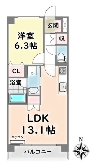 【間取り】 | パセオⅠ【名古屋市賃貸・オートロック】