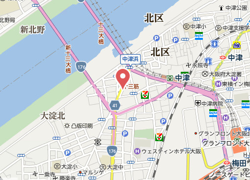 【地図】 | エスリード梅田グレイス