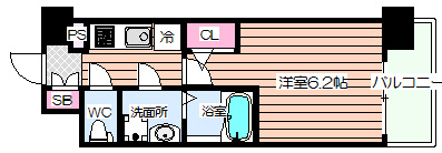 【間取り】 | エスリード梅田グレイス