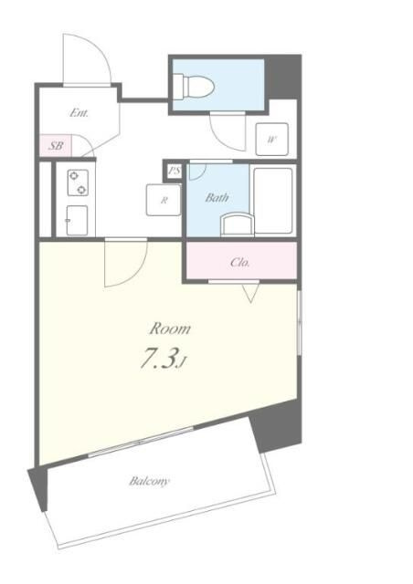 コンフォート都立大の間取り