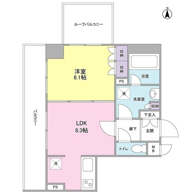 恵比寿三田レジデンスの間取り|間取り