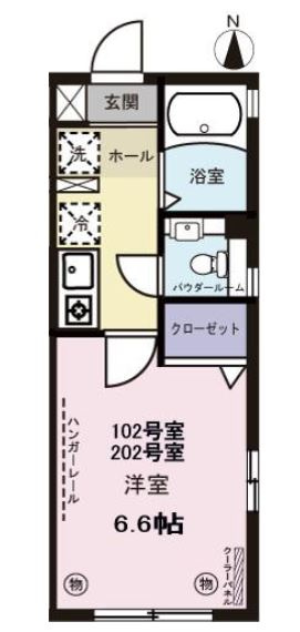 Gluckの間取り