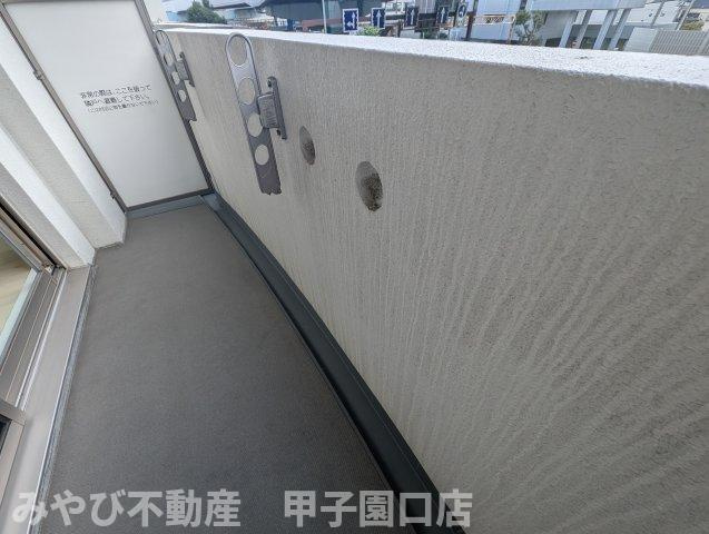 セレニテ甲子園Ⅰのバルコニー