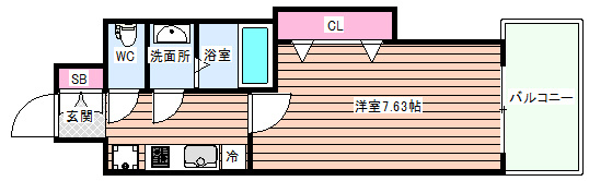 【間取り】 | Luxe新大阪SOUTH
