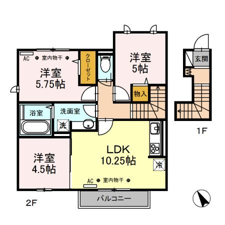 リンデンハイムの間取り
